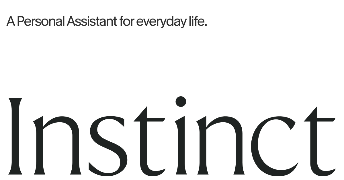 The share image from Instinct's own website, carrying the company's branding.