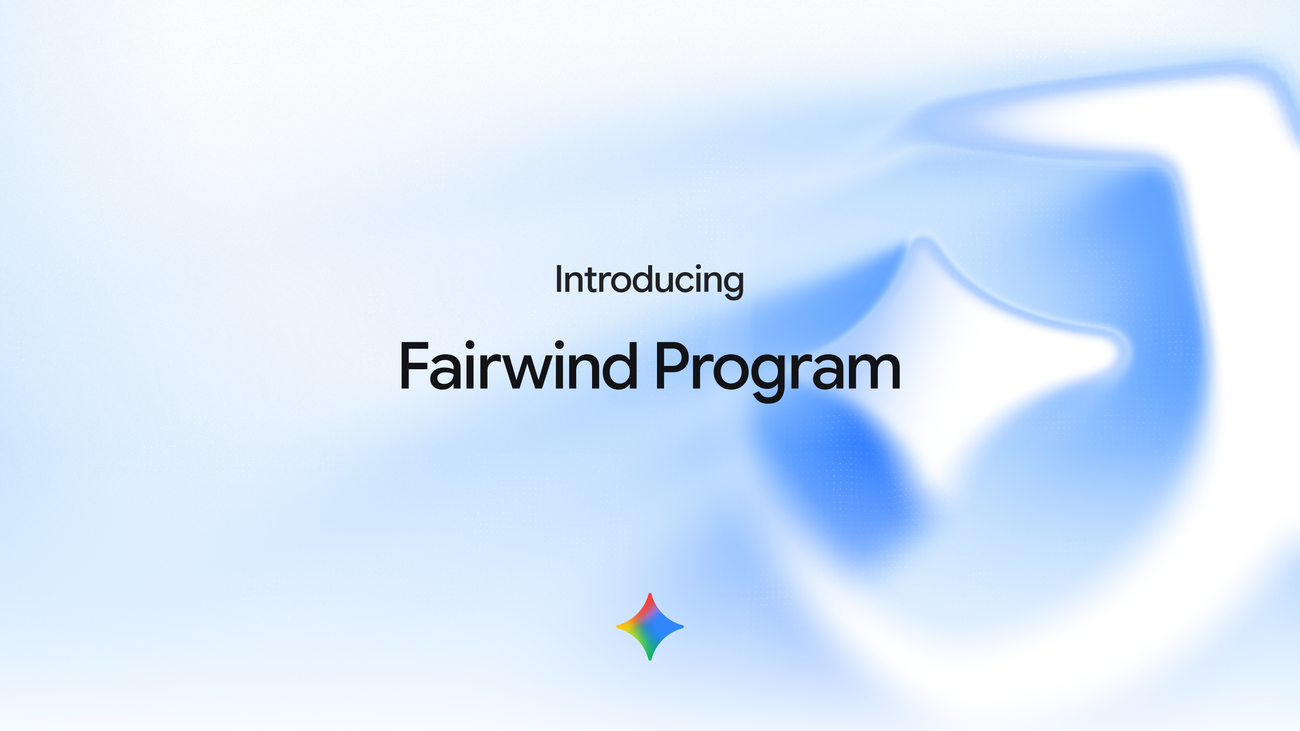 구글이 사이버 방어 프로그램 Fairwind 발표에 사용한 공식 헤더 이미지. 보안 업무에 적용된 Gemini 3.8 세대를 나타낸다.