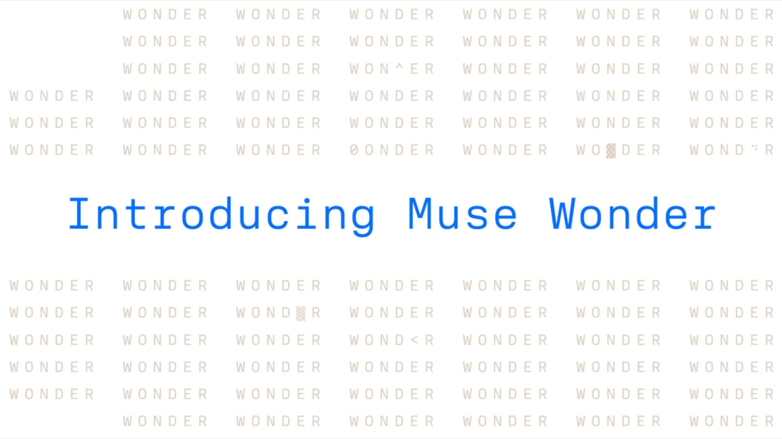 Meta Newsroom 发布的 Muse Wonder 与 Muse Wonder Full 官方宣发图。
