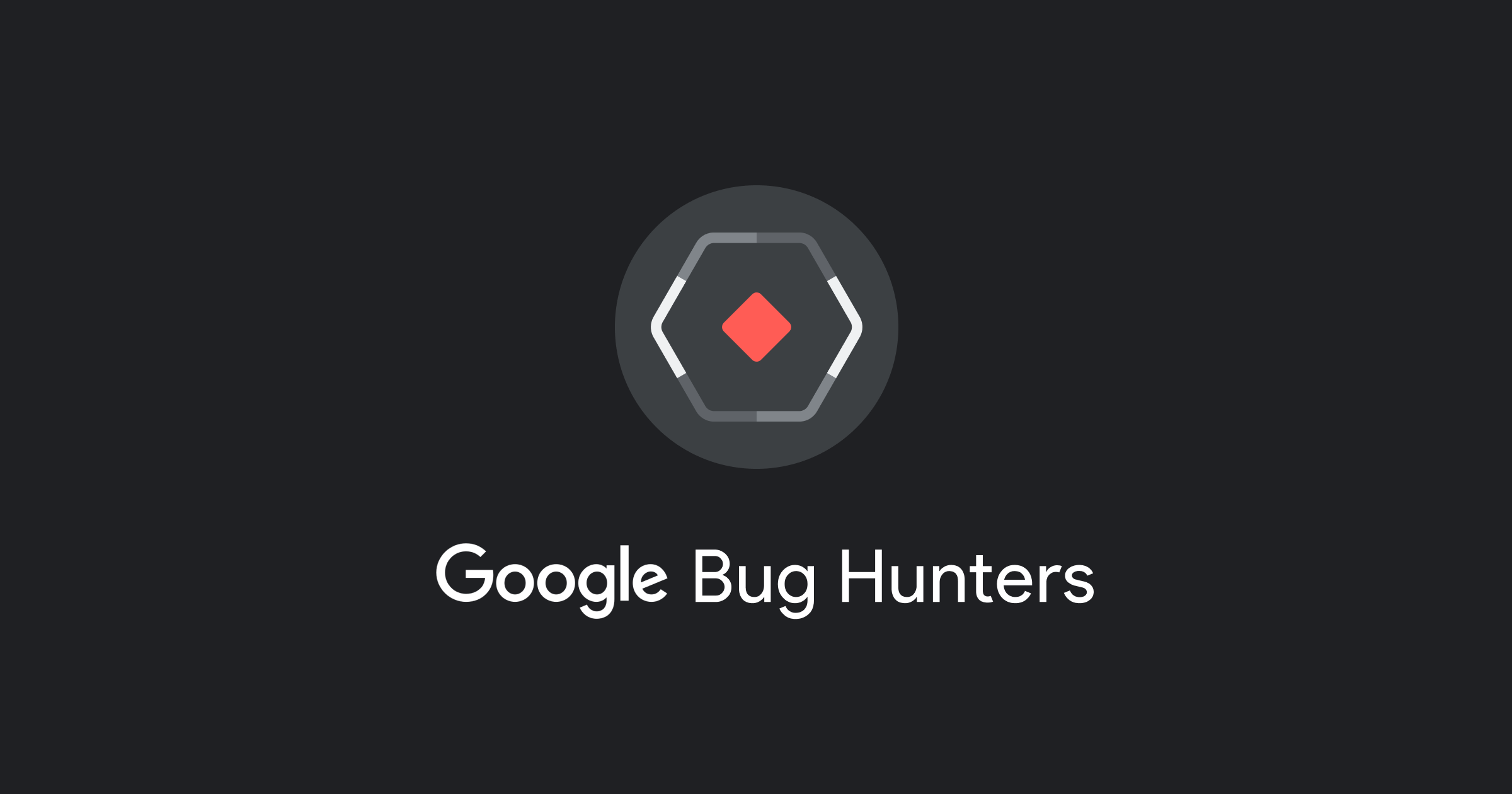 구글 Bug Hunters 프로그램의 공식 브랜딩 이미지. 구글이 취약점 보상 프로그램에 사용하는 이미지다.